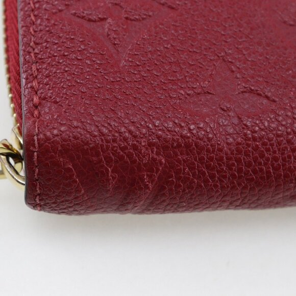 LOUIS VUITTON Red Monogram Wallet - Picture 11 of 16